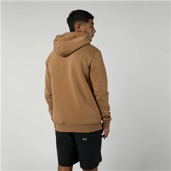 Mystic Brand Hood Sweat slate brown