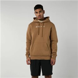 Mystic Brand Hood Sweat slate brown