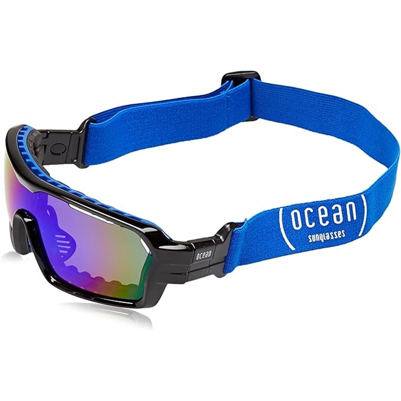 Ocean CHAMELEON - shiny black revo blue - recycled PET