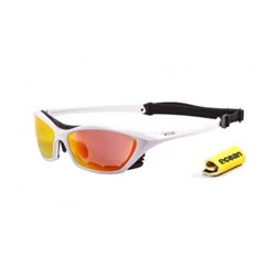 Ocean LAKE GARDA - shiny white revo red - recycled PET