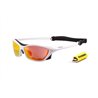 Ocean LAKE GARDA - shiny white revo red - recycled PET