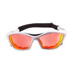 Ocean LAKE GARDA - shiny white revo red - recycled PET
