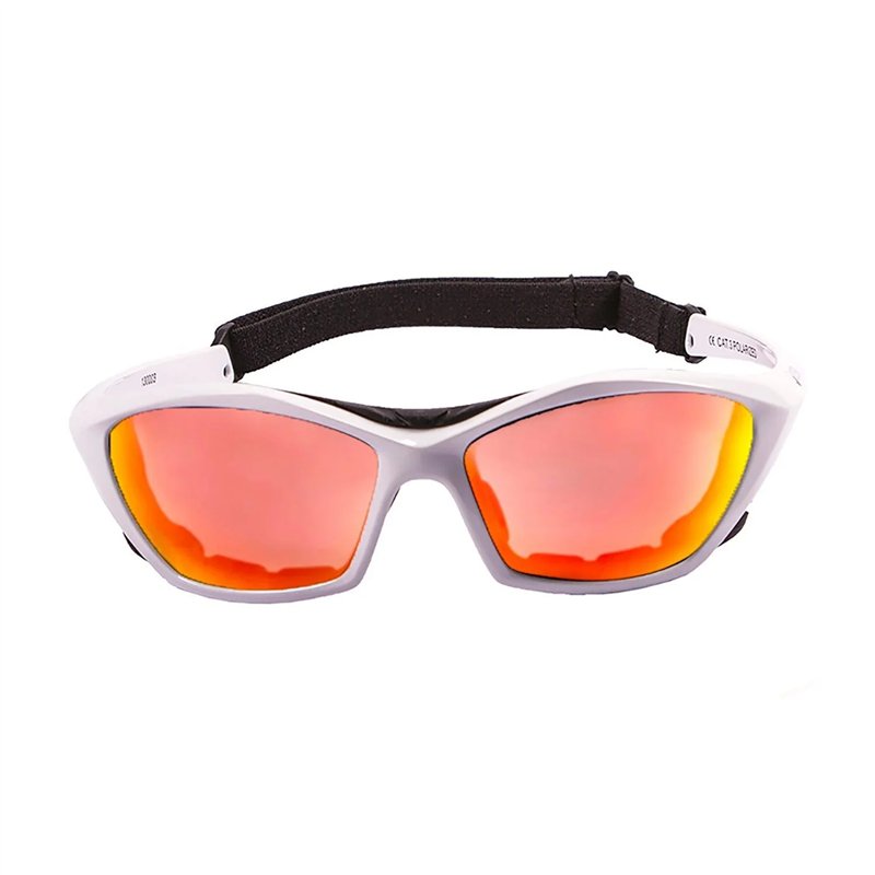 Ocean LAKE GARDA - shiny white revo red - recycled PET