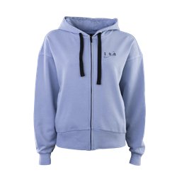 ION Hoody No bad days Zip women misty-blue