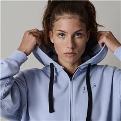 ION Hoody No bad days Zip women misty-blue