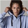 ION Hoody No bad days Zip women misty-blue