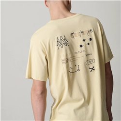 ION Tee Graphic SS men faded-yellow
