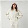 Mystic Breezy Hood Sweat Women dirty white