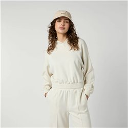 Mystic Breezy Hood Sweat Women dirty white
