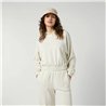Mystic Breezy Hood Sweat Women dirty white