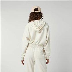 Mystic Breezy Hood Sweat Women dirty white