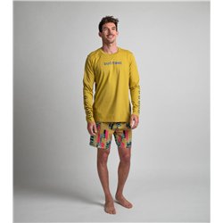 Duotone Tee LS True Team unisex algae