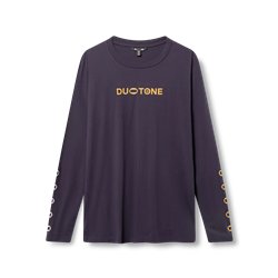 Duotone Tee LS True Team unisex dark-sea