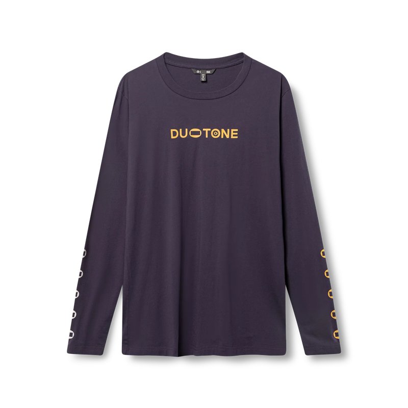 Duotone Tee LS True Team unisex dark-sea