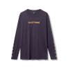 Duotone Tee LS True Team unisex dark-sea