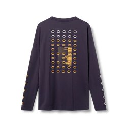 Duotone Tee LS True Team unisex dark-sea