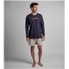 Duotone Tee LS True Team unisex dark-sea