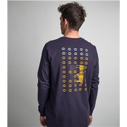 Duotone Tee LS True Team unisex dark-sea