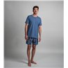 Duotone Tee SS True Beach men blue-horizon