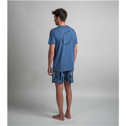 Duotone Tee SS True Beach men blue-horizon