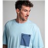 Duotone Tee SS True men sky-blue