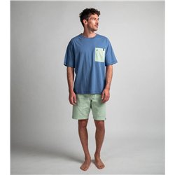 Duotone Tee SS True men blue-horizon