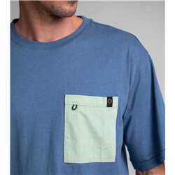 Duotone Tee SS True men blue-horizon