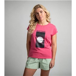 Duotone Tee SS True women pink-drop