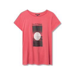Duotone Tee SS True women pink-drop