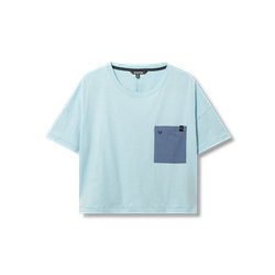 Duotone Tee SS True Beach women sky-blue
