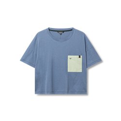 Duotone Tee SS True Beach women blue-horizon