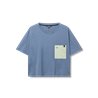Duotone Tee SS True Beach women blue-horizon