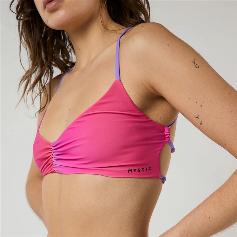 Mystic Bruna Bikini Top coral