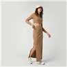 Mystic Glow Long Skirt Women slate brown