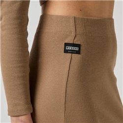 Mystic Glow Long Skirt Women slate brown