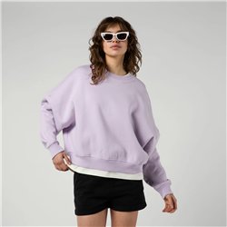 Mystic Dropped Shoulder Crew Sweat lilac