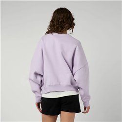 Mystic Dropped Shoulder Crew Sweat lilac