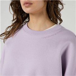 Mystic Dropped Shoulder Crew Sweat lilac