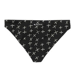 Mystic Lana Cross Bikini Bottom black