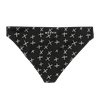 Mystic Lana Cross Bikini Bottom black