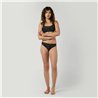 Mystic Lana Cross Bikini Bottom black