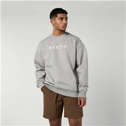 Mystic Brand Crew Sweat light grey melee