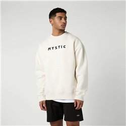 Mystic Brand Crew Sweat off white
