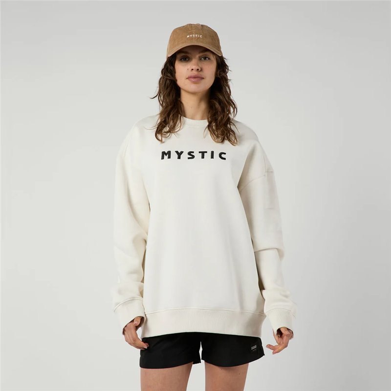 Mystic Brand Crew Sweat off white