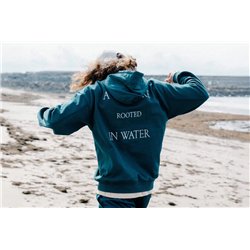 Mystic Rooted Hood Sweat teal