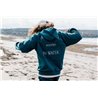 Mystic Rooted Hood Sweat teal