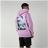 Mystic Whirl Hood Sweat pink / purple