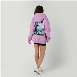Mystic Whirl Hood Sweat pink / purple