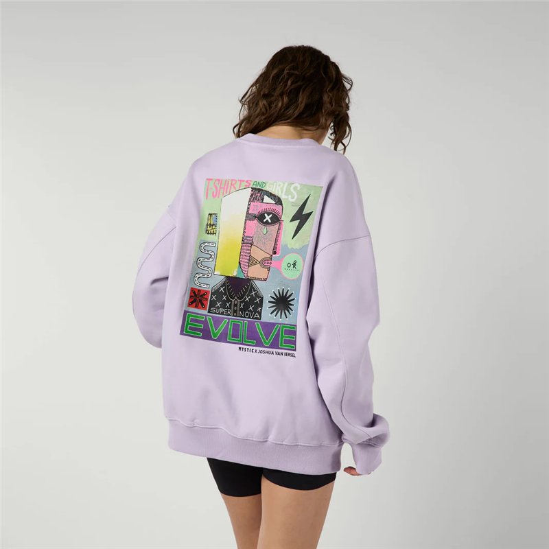 Mystic Groove Crew Sweat lilac