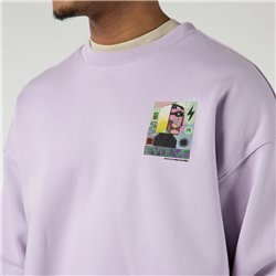 Mystic Groove Crew Sweat lilac